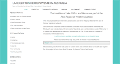 Desktop Screenshot of lakeclifton.com.au